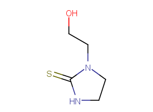 1-(2-Hydroxyethyl)imidazolidine-2-thione Chemical Structure