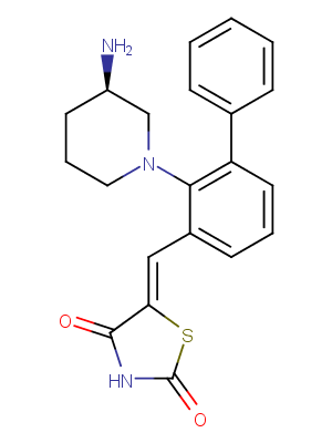 AZD1208 Chemical Structure