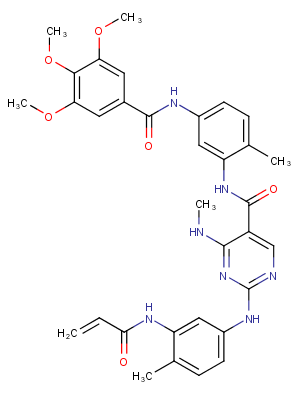 CHMFL-BMX-078 Chemical Structure