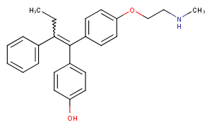 Endoxifen Chemical Structure