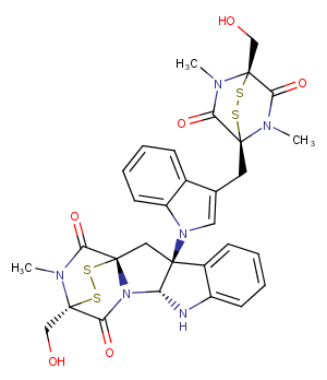 Chetomin Chemical Structure