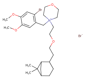 Pinaverium bromide Chemical Structure