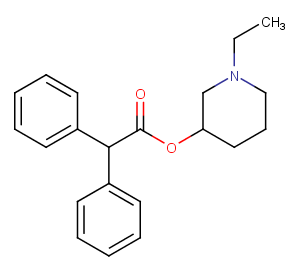 Piperidolate Chemical Structure