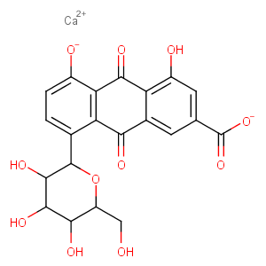 Rhein-8-glucoside calcium Chemical Structure