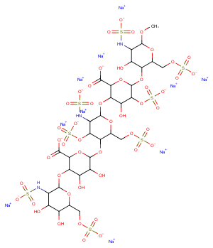 Fondaparinux sodium Chemical Structure