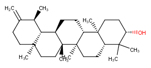 Taraxasterol Chemical Structure