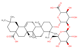 Zingibroside R1 Chemical Structure
