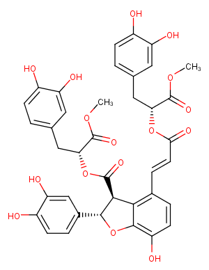 Dimethyl lithospermate B Chemical Structure