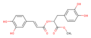 Methyl rosmarinate Chemical Structure