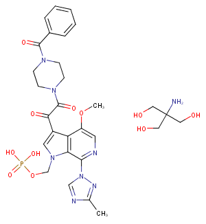 Fostemsavir Tris Chemical Structure