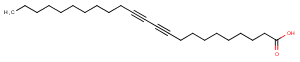 10,12-Tricosadiynoic acid Chemical Structure