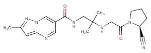 Anagliptin Chemical Structure