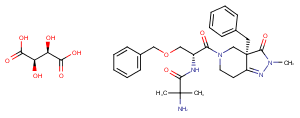 Capromorelin Tartrate Chemical Structure