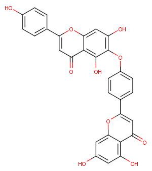 Hinokiflavone Chemical Structure