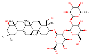 Soyasaponin Bb Chemical Structure