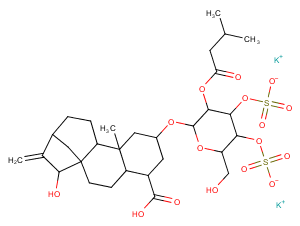 Atractyloside potassium salt Chemical Structure