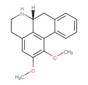 N-Nornuciferine Chemical Structure