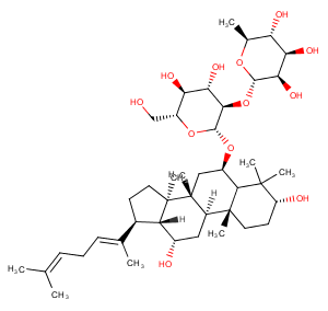 Ginsenoside F4 Chemical Structure