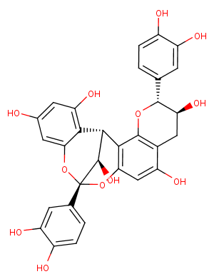 Procyanidin A1 Chemical Structure