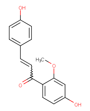 2'-O-Methylisoliquiritigenin Chemical Structure