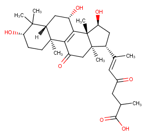 Ganoderenic acid C Chemical Structure