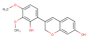 Odoriflavene Chemical Structure