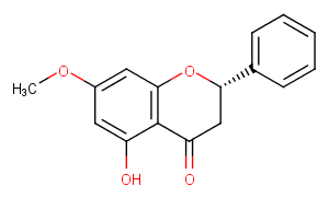 Pinostrobin Chemical Structure