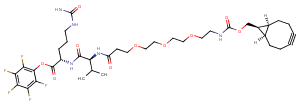 BCN-PEG3-VC-PFP ester