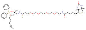Biotin-PEG4-amino-t-Bu-DADPS-C3-alykne