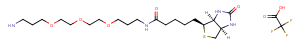 Biotin-C1-PEG3-C3-amine TFA