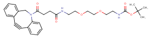 DBCO-PEG2-NH-Boc