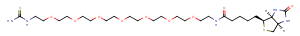 Biotin-PEG7-thiourea