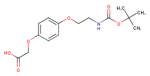 Boc-NH-PEG1-Ph-O-CH2COOH