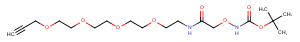 Boc-aminooxy-amide-PEG4-propargyl