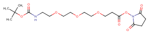 Boc-NH-PEG3-NHS ester