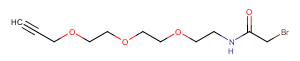 Bromoacetamide-PEG3-propargyl