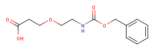 Cbz-NH-PEG1-CH2CH2COOH Chemical Structure