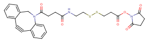 DBCO-CONH-S-S-NHS ester