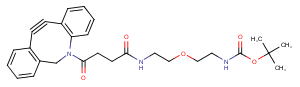 DBCO-PEG1-NH-Boc