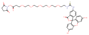 Fluorescein-PEG5-NHS ester
