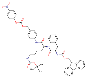 Fmoc-Phe-Lys(Boc)-PAB-PNP
