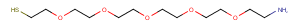 HS-PEG5-CH2CH2NH2