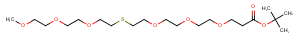 m-PEG3-S-PEG3-Boc