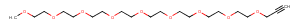 m-PEG8-O-alkyne