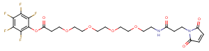 Mal-NH-PEG4-CH2CH2COOPFP ester