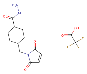 Mal-C2-cyclohexylcarboxyl-hydrazide TFA