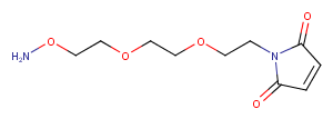 Mal-PEG2-oxyamine