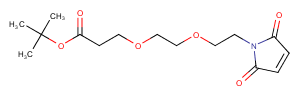 Mal-PEG2-C2-Boc