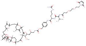 Mal-PEG2-VCP-Eribulin