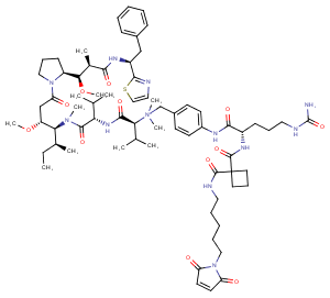 MC-Sq-Cit-PAB-Dolastatin10